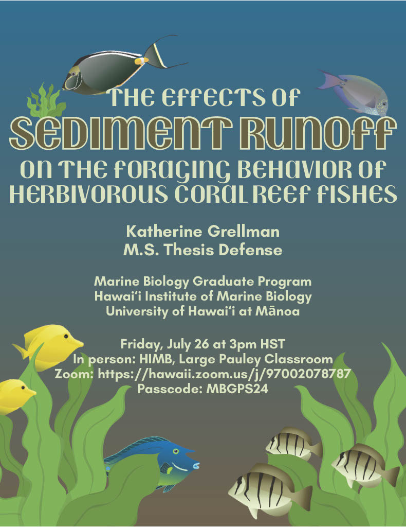 Katherine Grellman thesis defense flyer